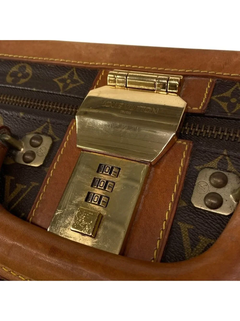 Louis Vuitton Trunk Case Monogram Stratos 60 Diamond le Roque